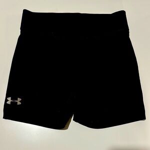 EUC Women’s Under Armour Heatgear Compression Shorts, Size